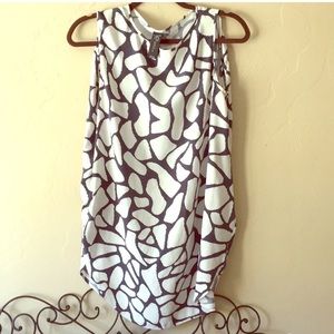 Zero + Maria Cornejo Silk Pattern Tunic S